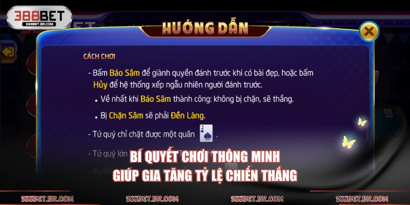 Bí quyết chơi thông minh giúp gia tăng tỷ lệ chiến thắng