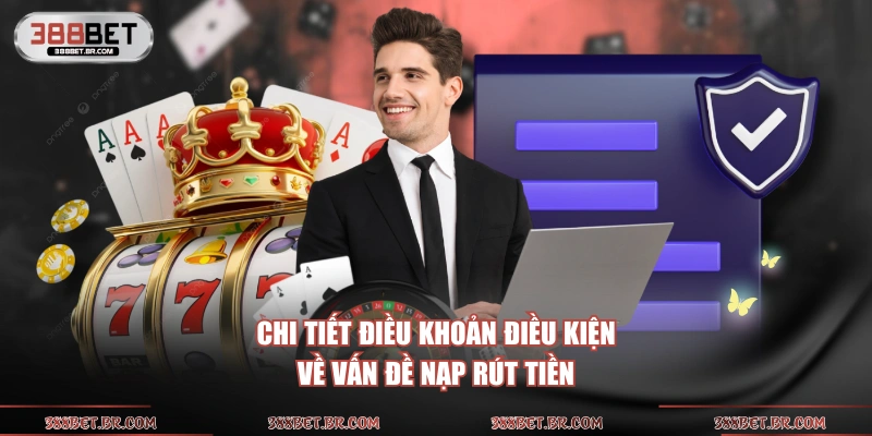 Chi tiết điều khoản điều kiện về vấn đề nạp rút tiền