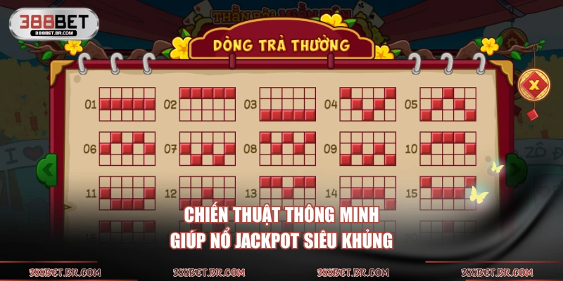 Chiến thuật thông minh giúp nổ Jackpot siêu khủng